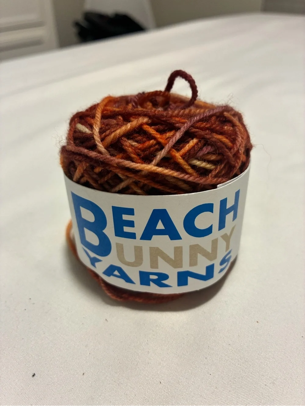 Beach Bunny Yarn skein Sugar Maple